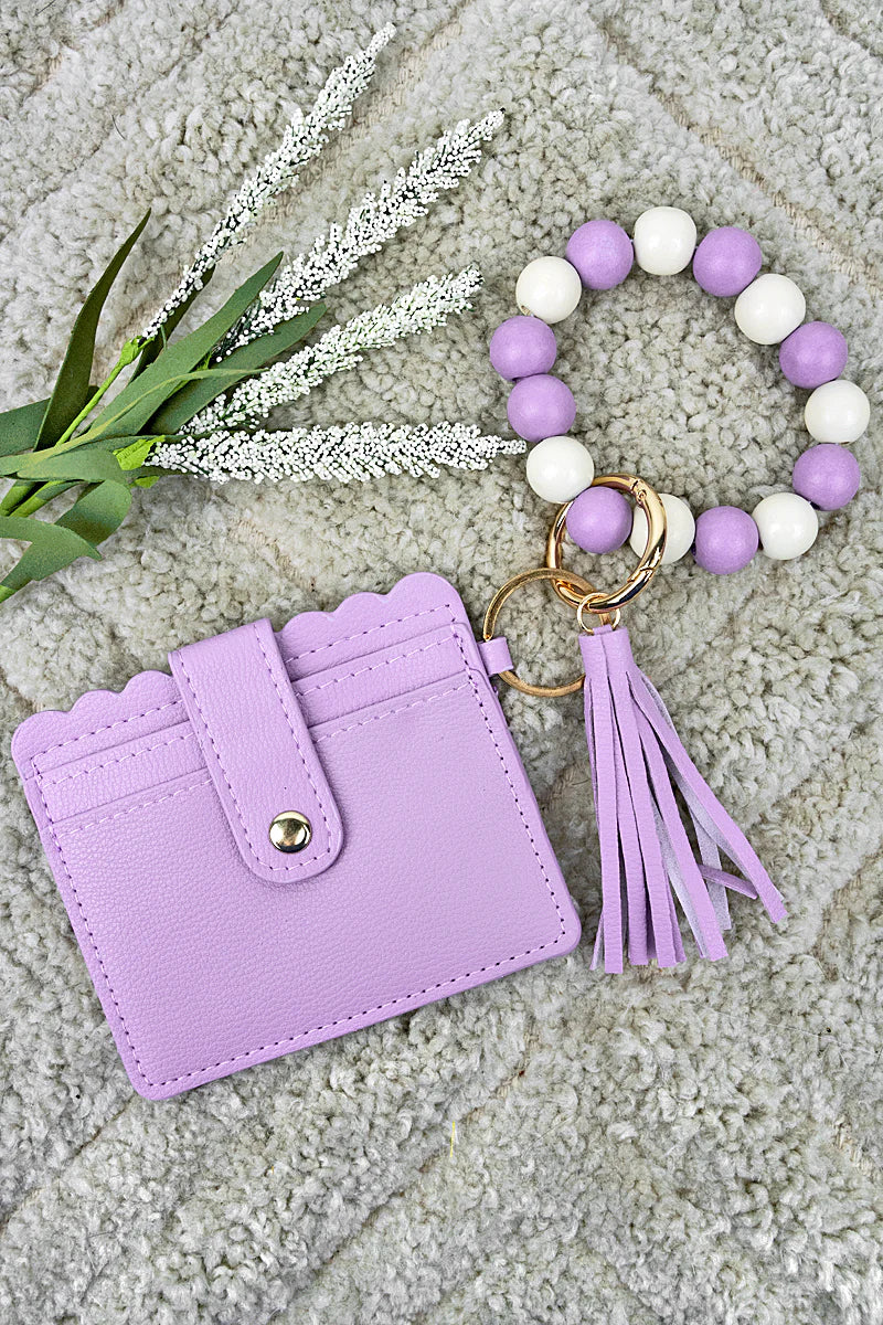 Beaded Id Wallet Bangle