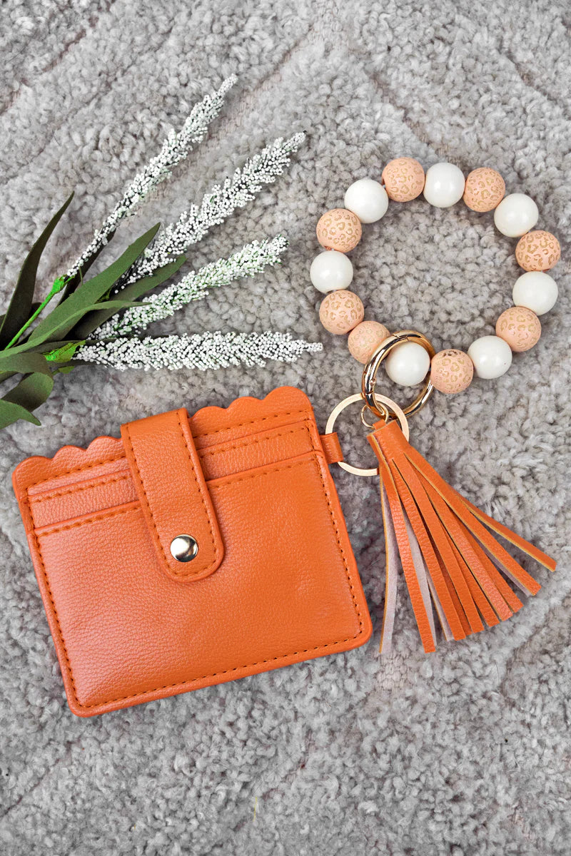 Beaded Id Wallet Bangle