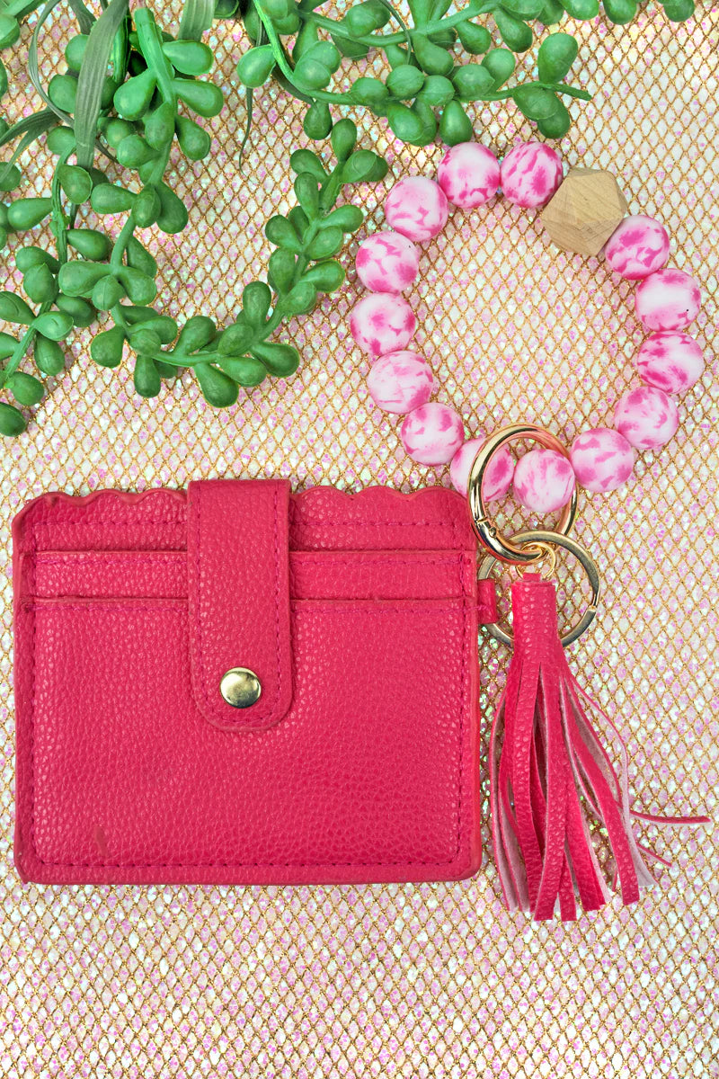 Beaded Id Wallet Bangle