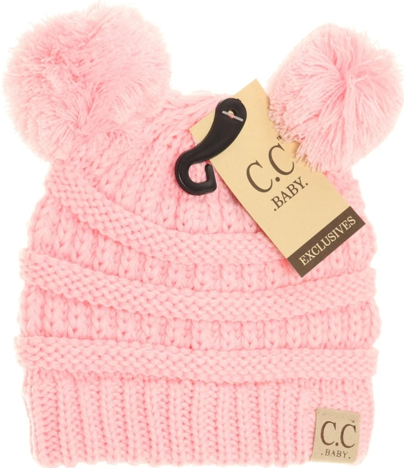 Double Pom, BABY beanie - PREORDER