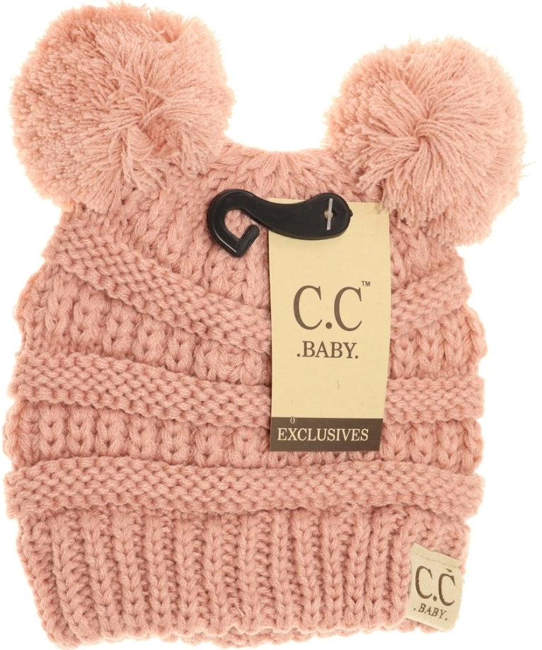 Double Pom, BABY beanie - PREORDER