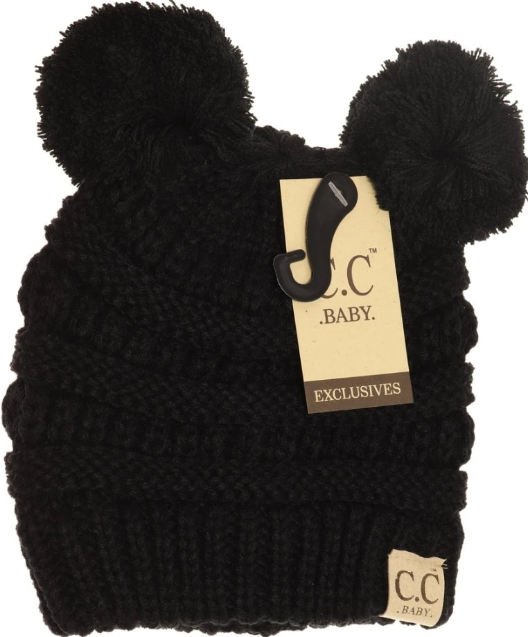 Double Pom, BABY beanie - PREORDER