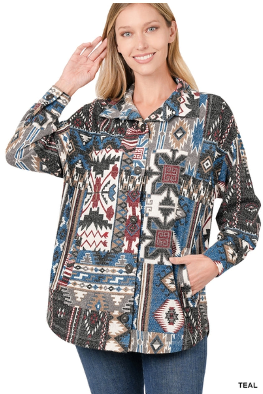Aztec Shacket