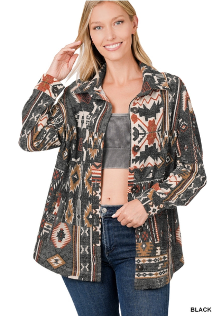 Aztec Shacket
