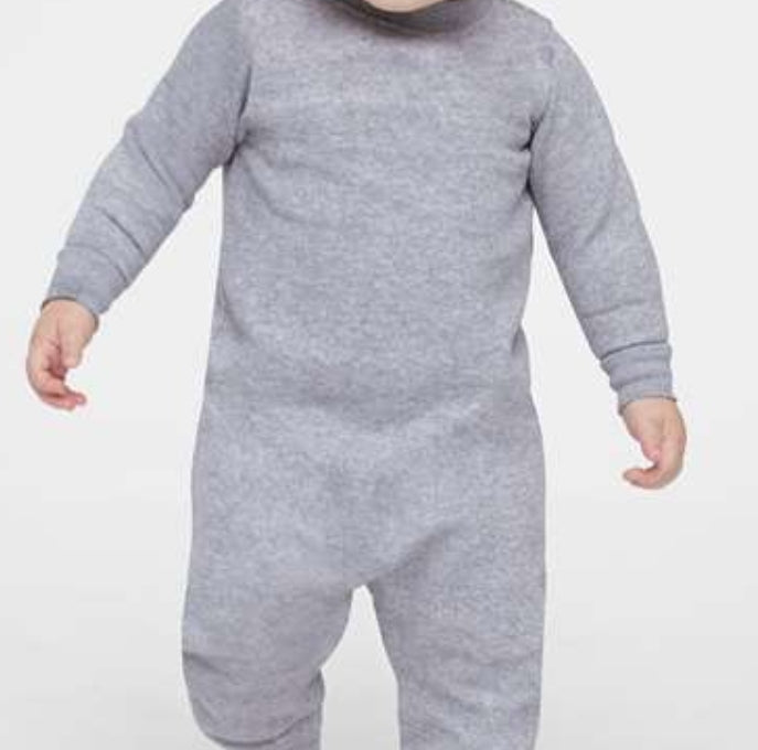 Infant Fleece One Piece Bodysuit