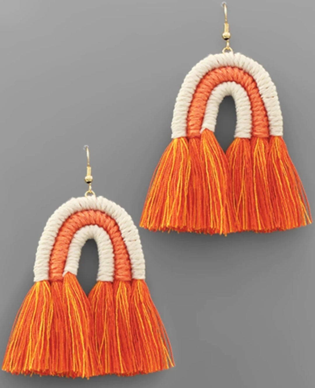 Arch Tassel Earrings