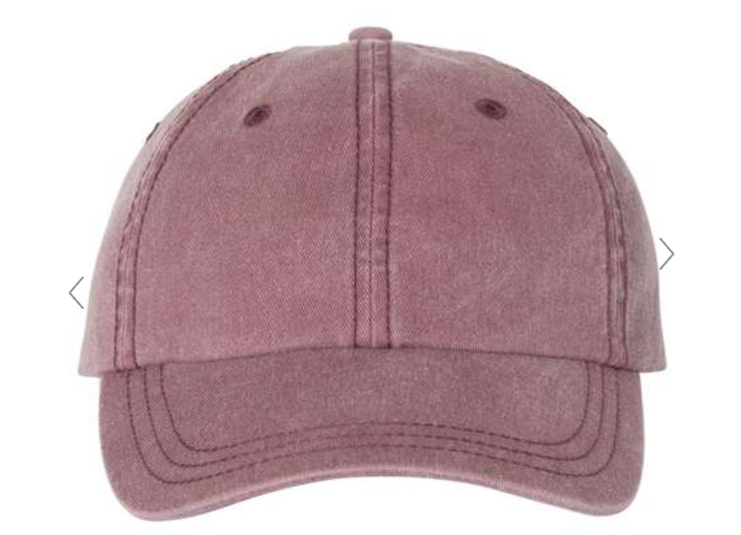 Pigment Dyed Cap(Blank)