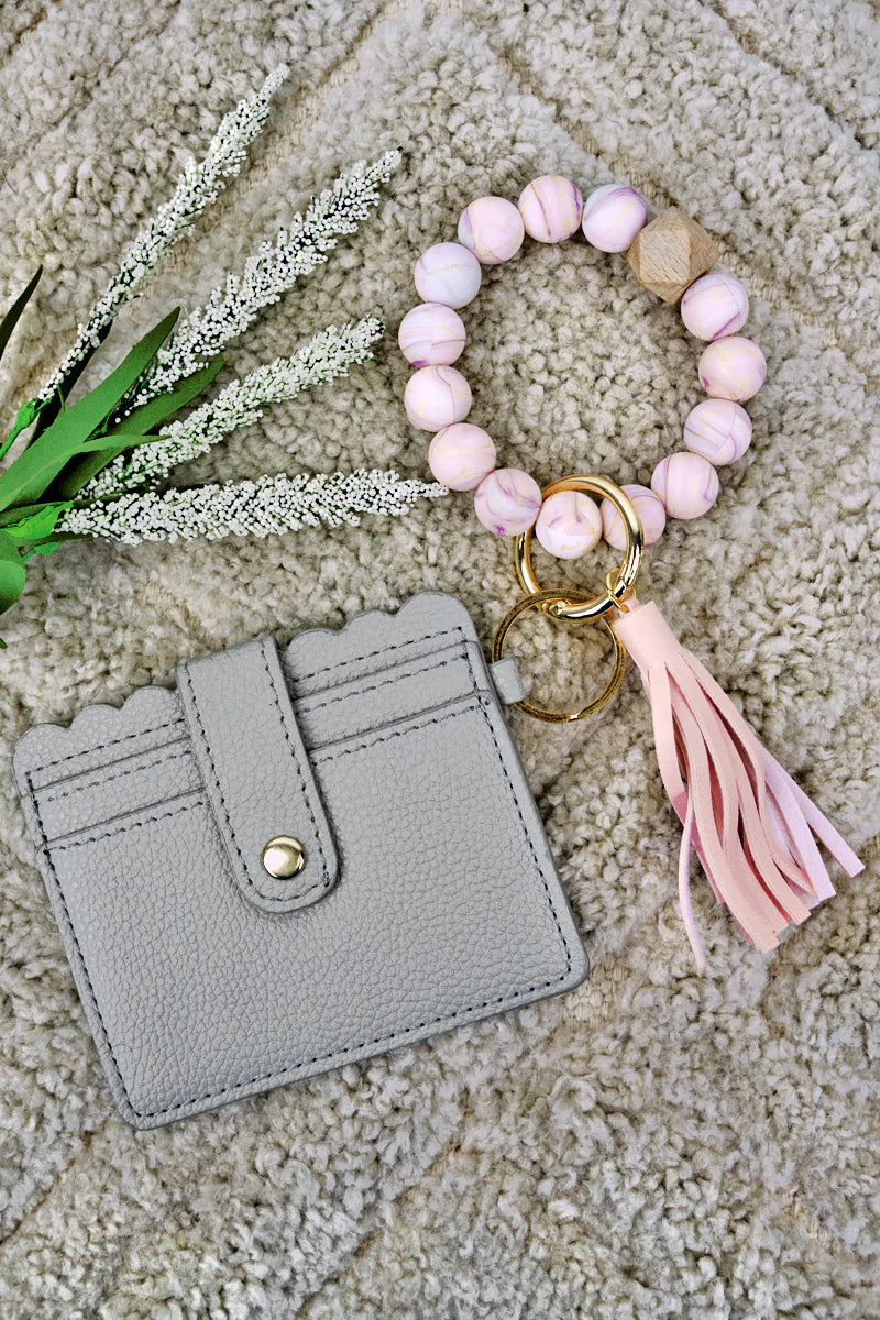 Beaded Id Wallet Bangle