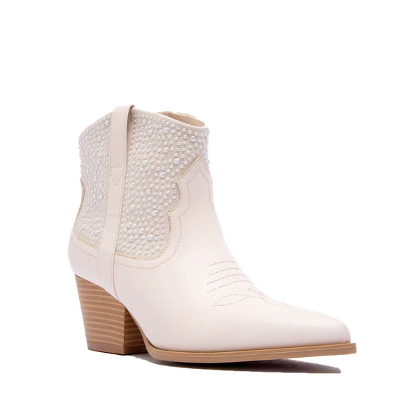 Stone Western Booties