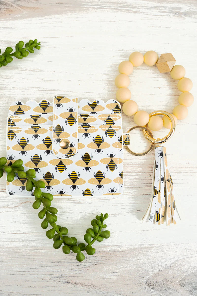 Beaded Id Wallet Bangle