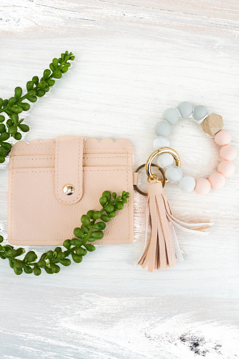 Beaded Id Wallet Bangle