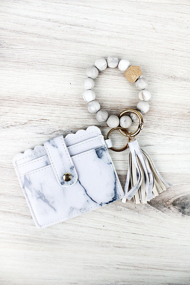Beaded Id Wallet Bangle