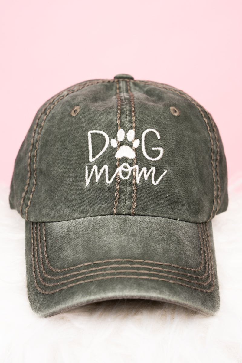 'DOG MOM' CAP