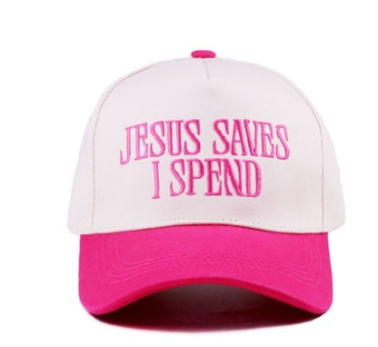 Jesus Saves I Spend Cap