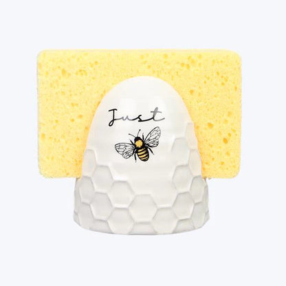 Ceramic Just BEE sponge holder