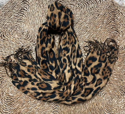 Leopard Scarf