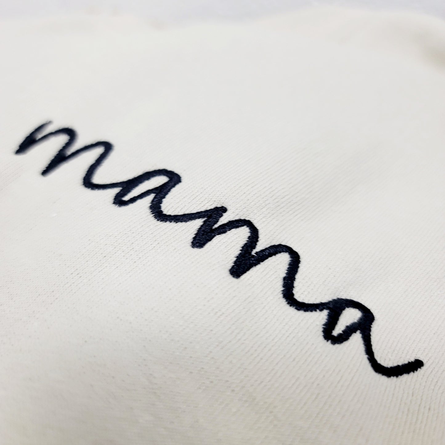 Embroidered MAMA crewneck