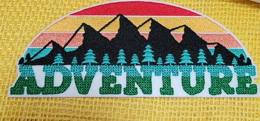 Adventure Iron On Patch applique