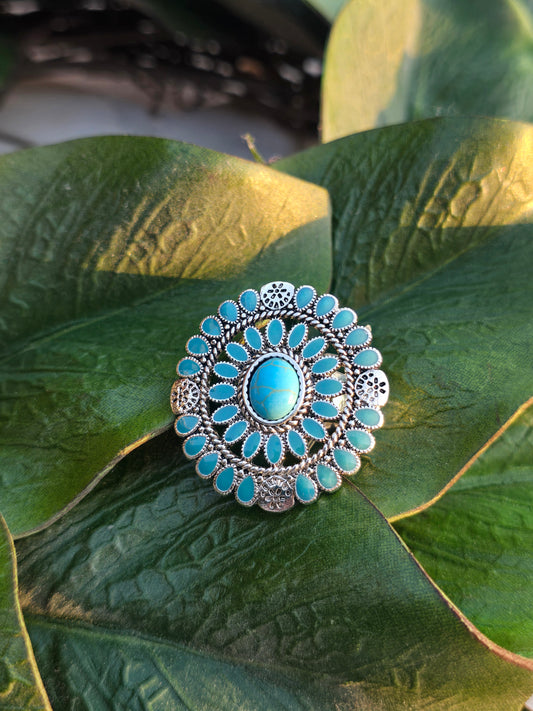 Turquoise Merriam Stretch Ring