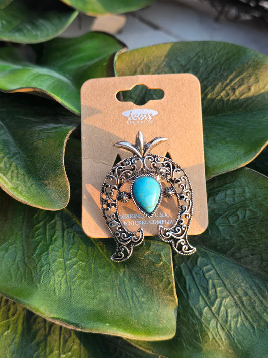 Turquoise Aloba Arch Ring