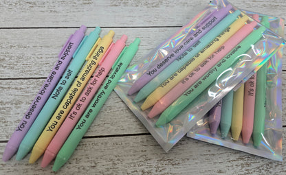 💛💙🩵Inspirational Pen Sets💛💙🩵