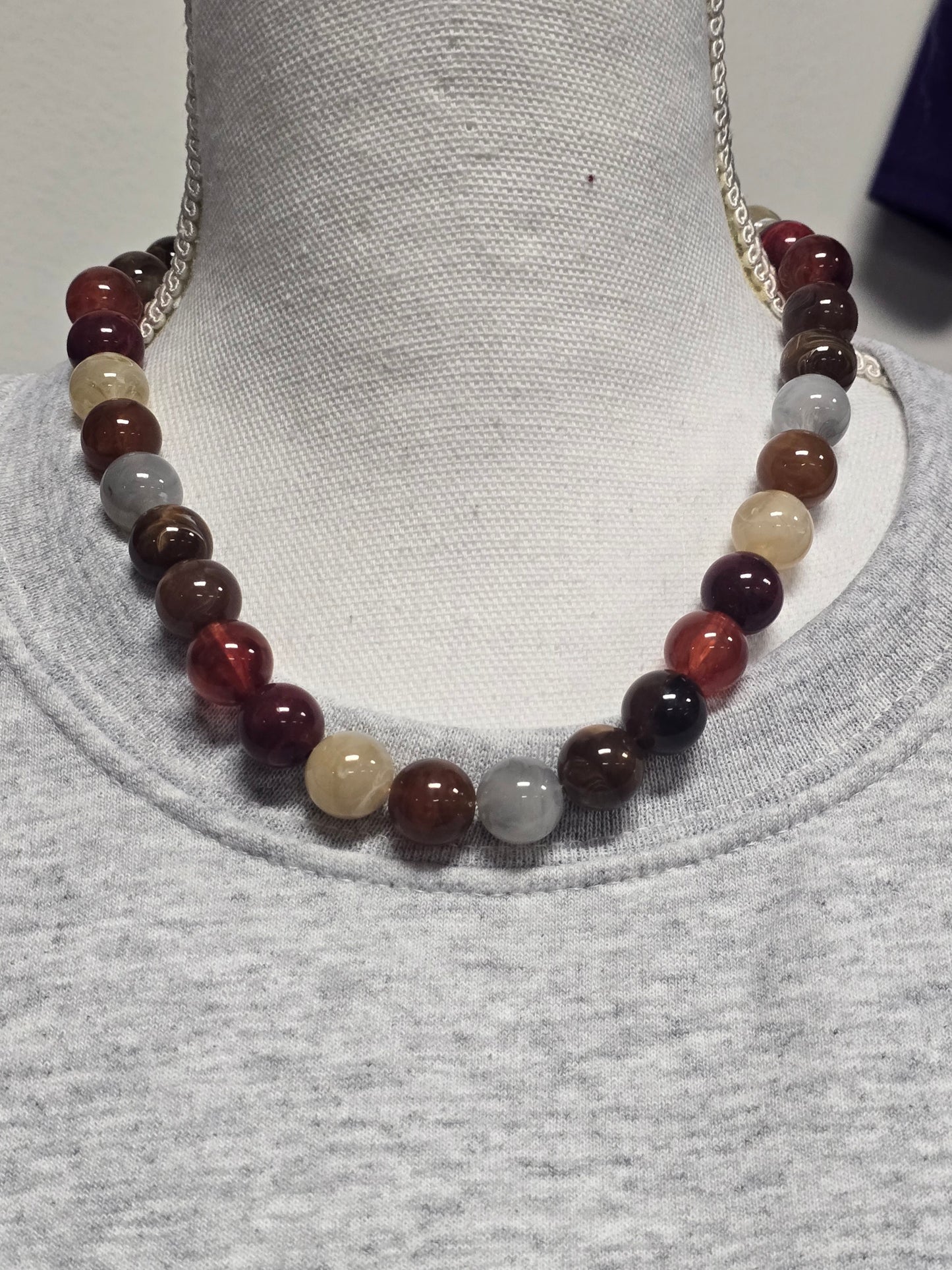 Acrylic Ball Bead Necklace