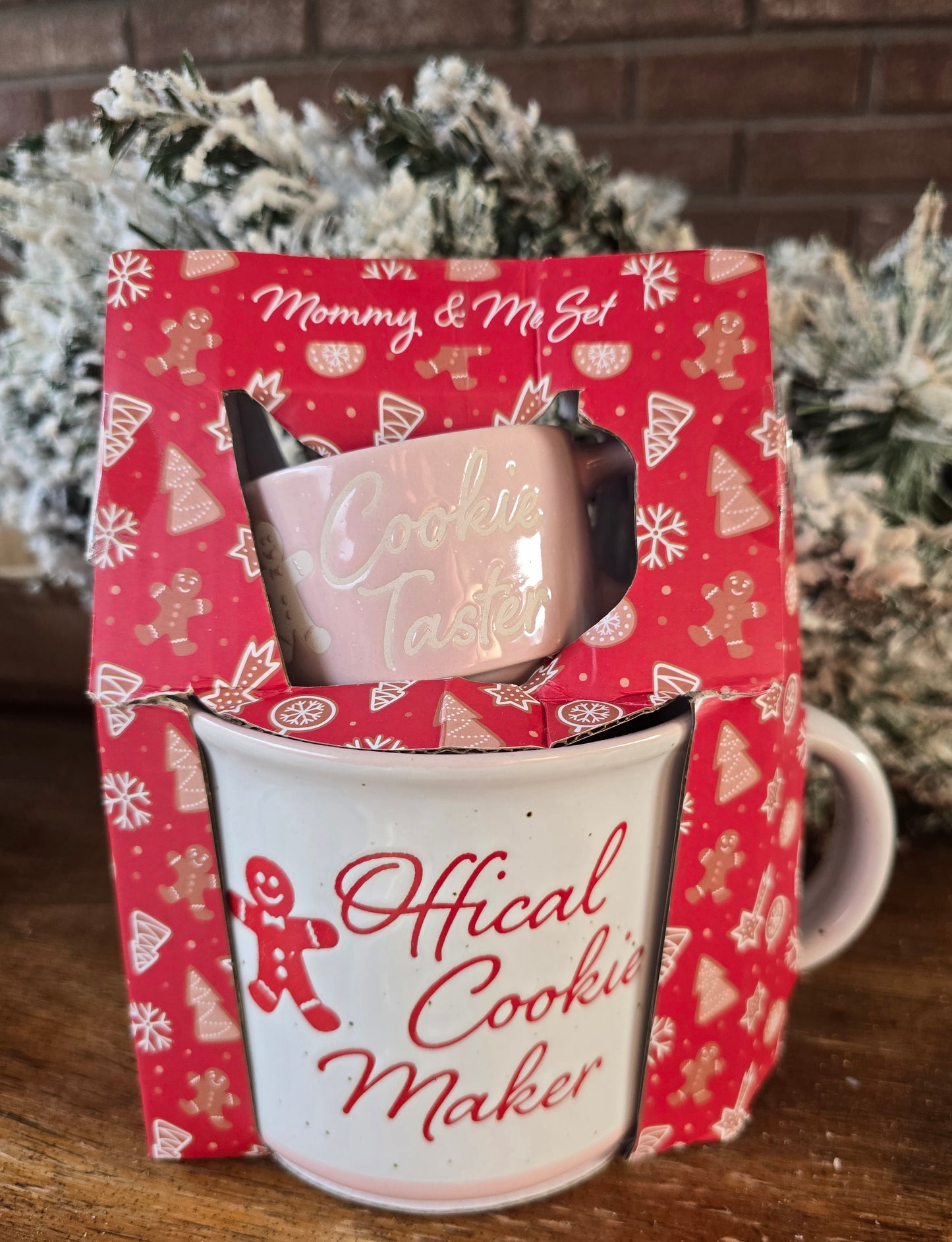 Cookie Maker/Cookie Taster Mug Set