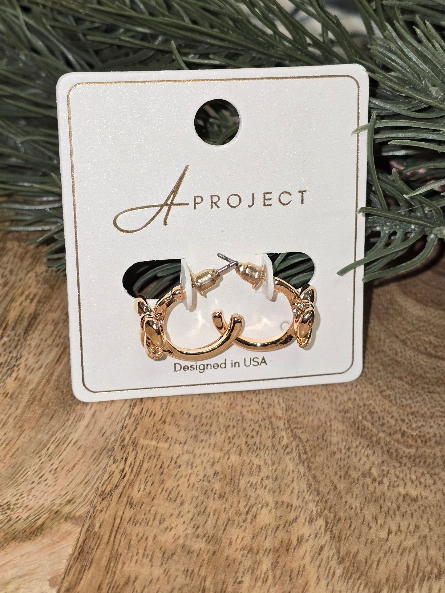 Coquette Bow Half Hoop Earrings