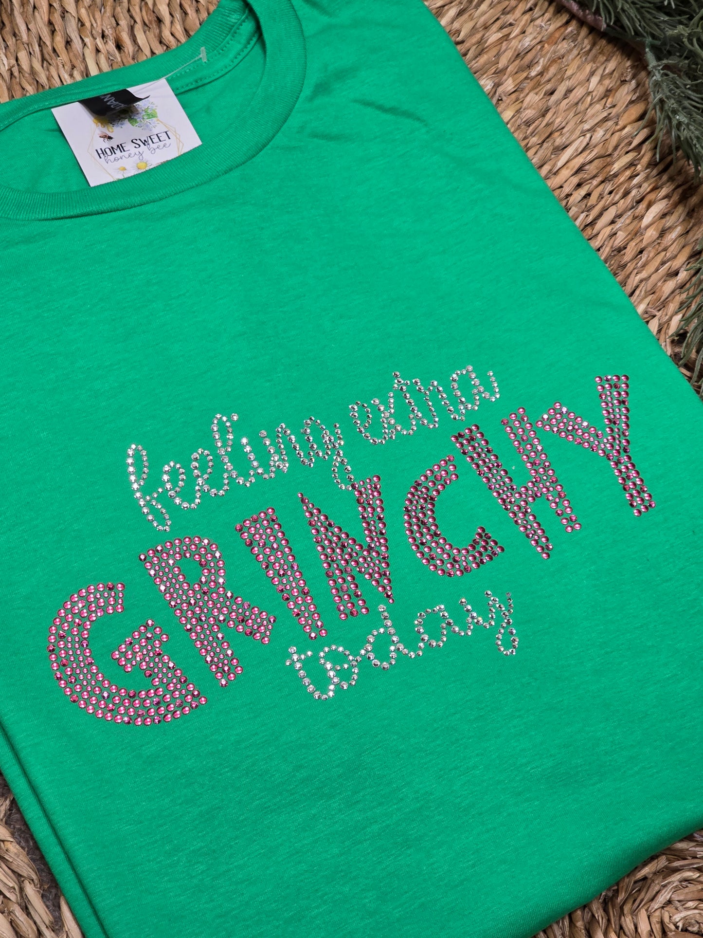 Feeling A Little Extra Green Guy Spangle Tee