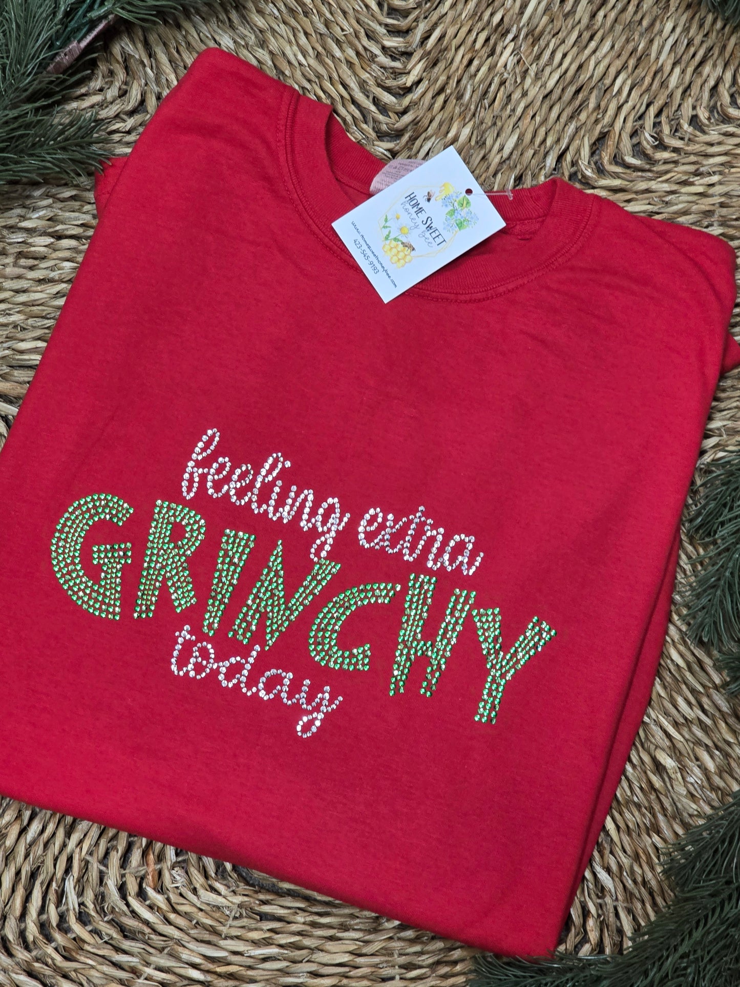 Feeling A Little Extra Green Guy Spangle Tee