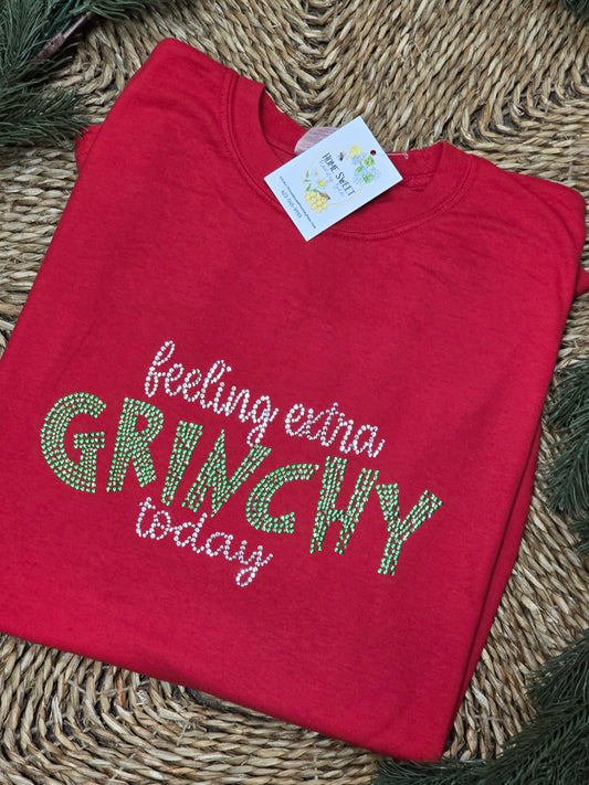 Feeling A Little Extra Green Guy Spangle Tee