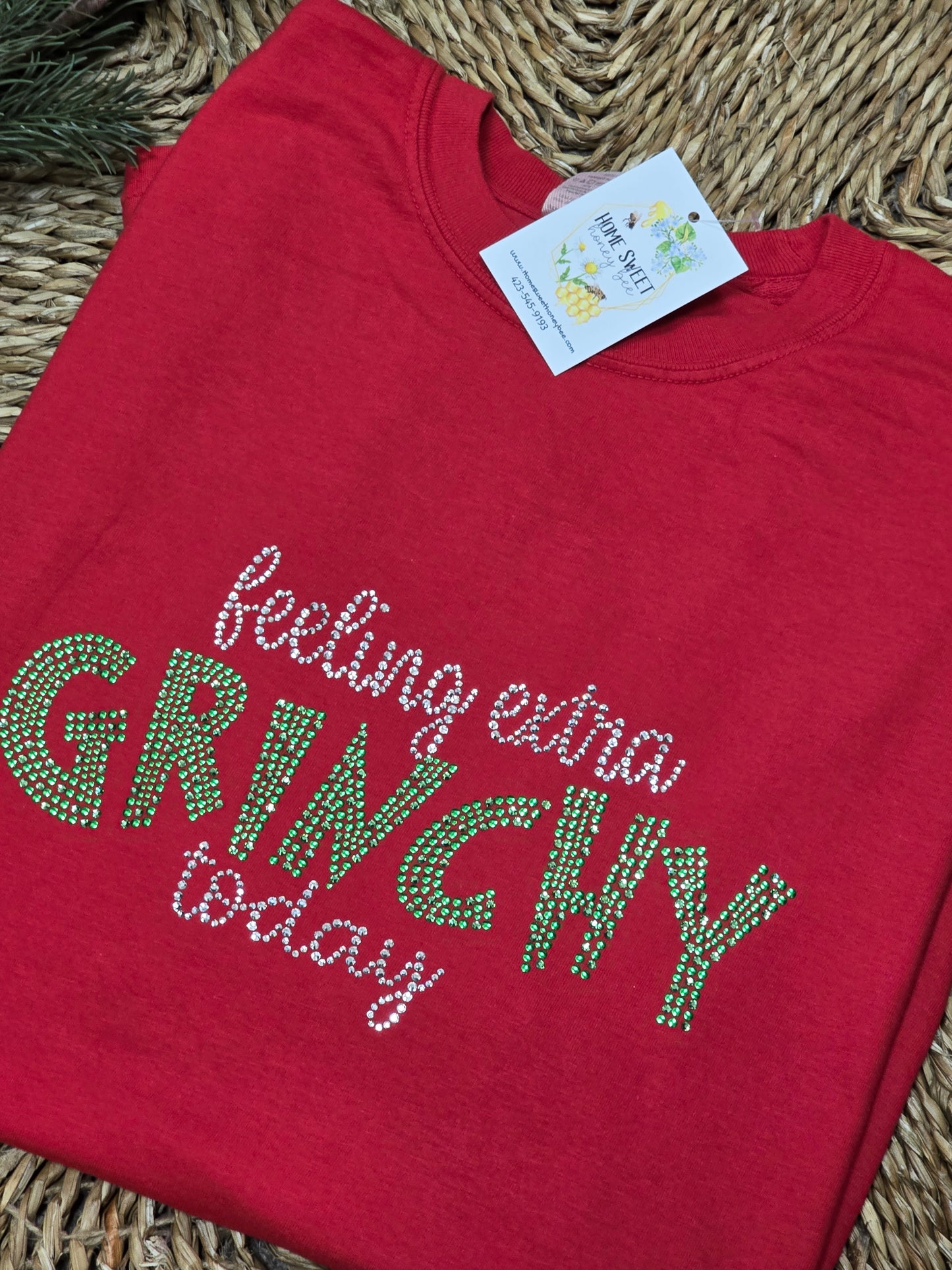 Feeling A Little Extra Green Guy Spangle Tee