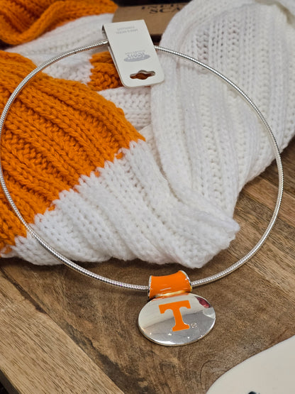 Tennessee Wire Circle Necklace