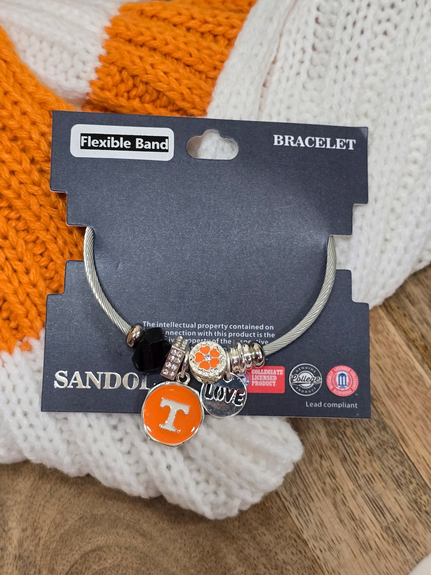 Wire Flexible Tennessee Bangle