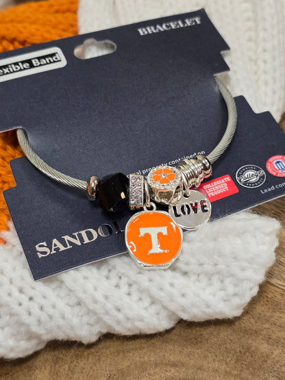 Wire Flexible Tennessee Bangle