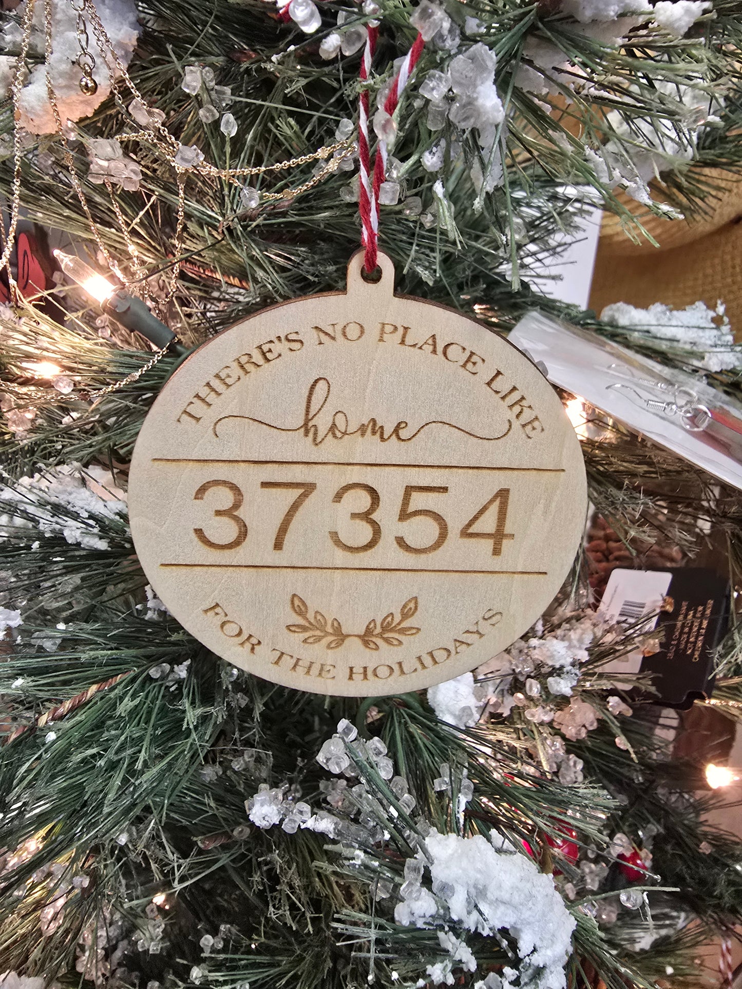 There's No Place Like Home Wooden Ornament(37354)