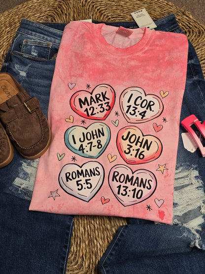 Faith Filled Sweathearts Tee(WHOLESALE)TAT 3-5 BD