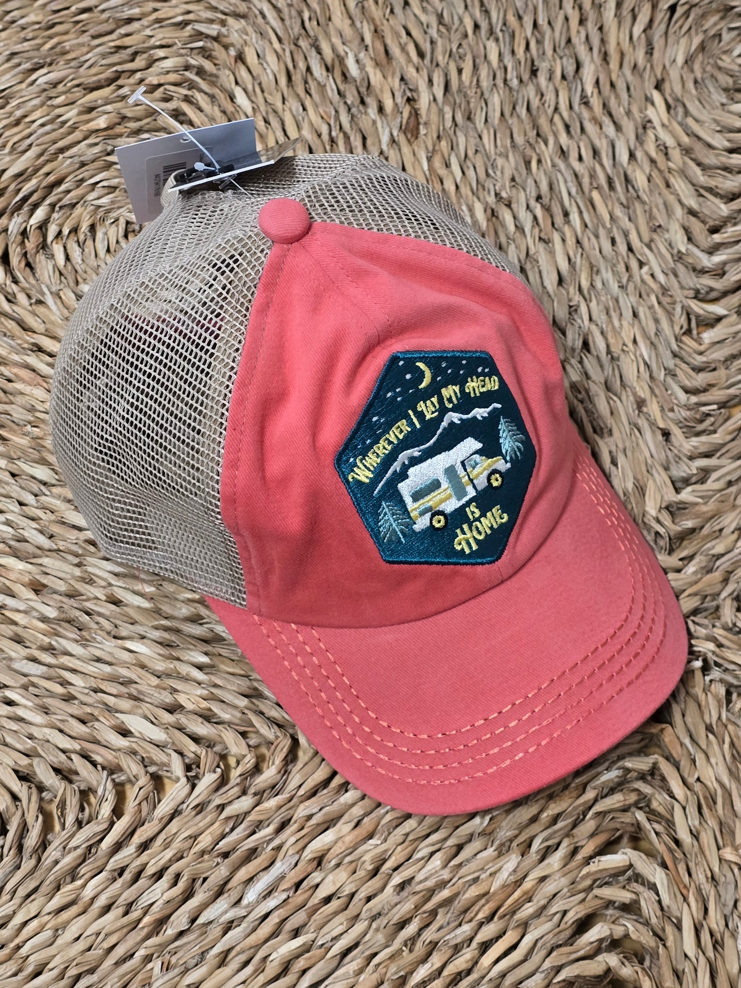 CC.Beanie Whereever I lay My Head High Ponytail Hat