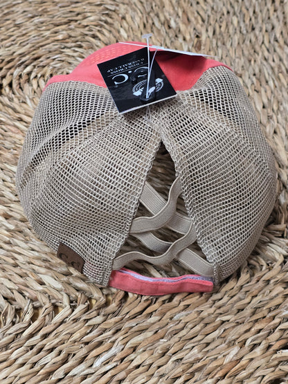 CC.Beanie Whereever I lay My Head High Ponytail Hat