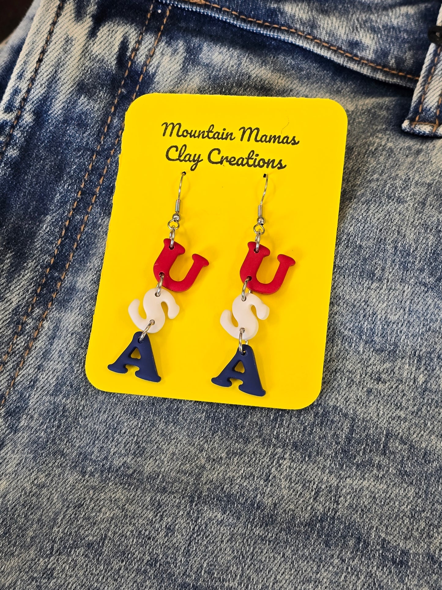 Clay USA Dangle Earrings
