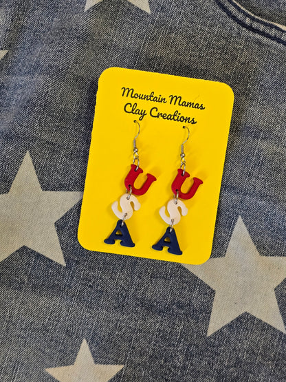 Clay USA Dangle Earrings