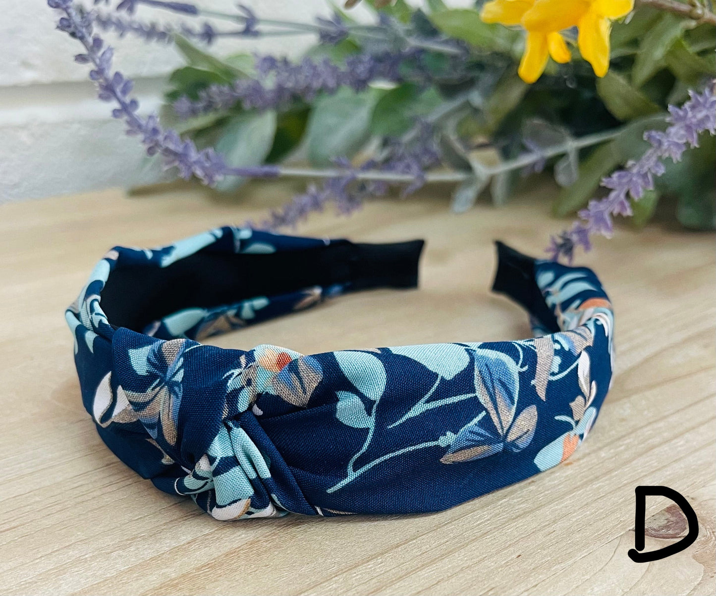 Spring Floral Knotted Headbands