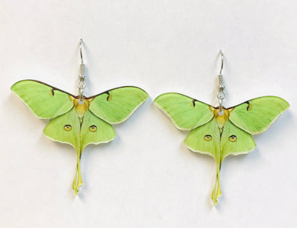 Luna Moth Earrings