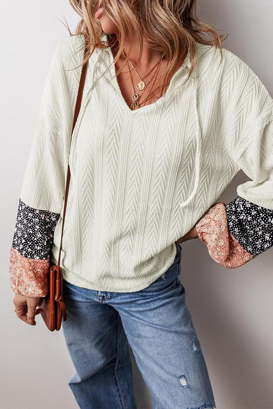 Floral Textured Blouse