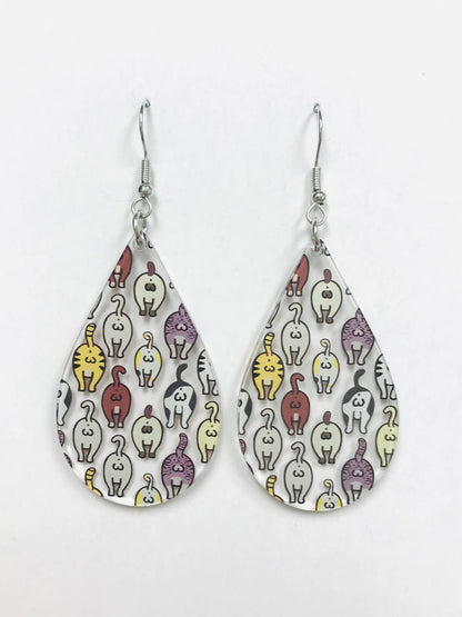 Cat Butt Earrings