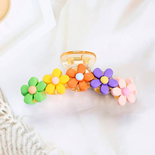 Cute Flower Alligator Style Hair Clips for Women. Daisy Hair