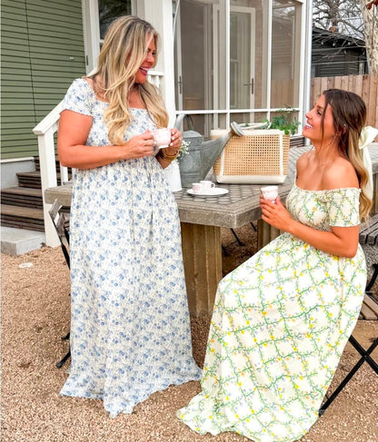 Spring Madeline Floral Dress