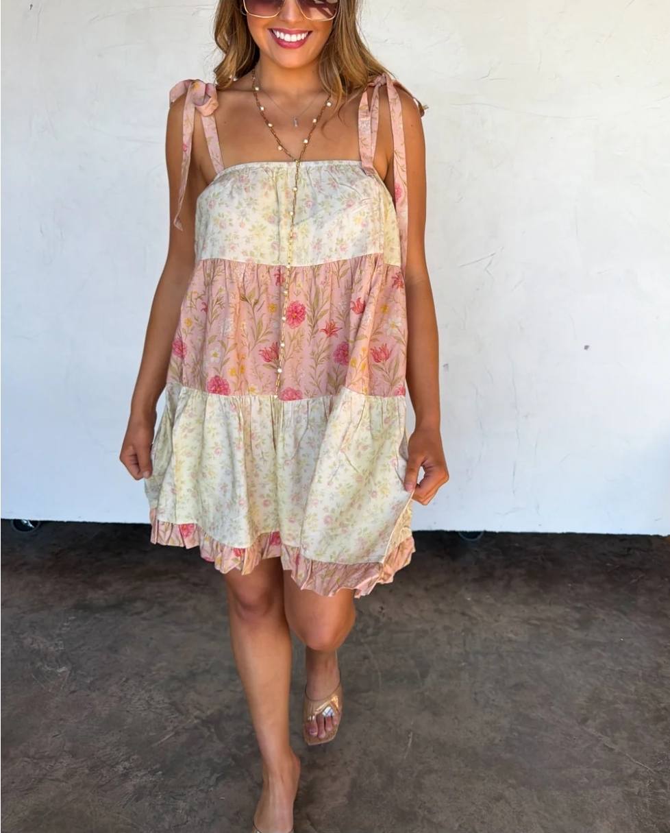 Garden Party Floral Dress - PREORDER TAT- ETA early May