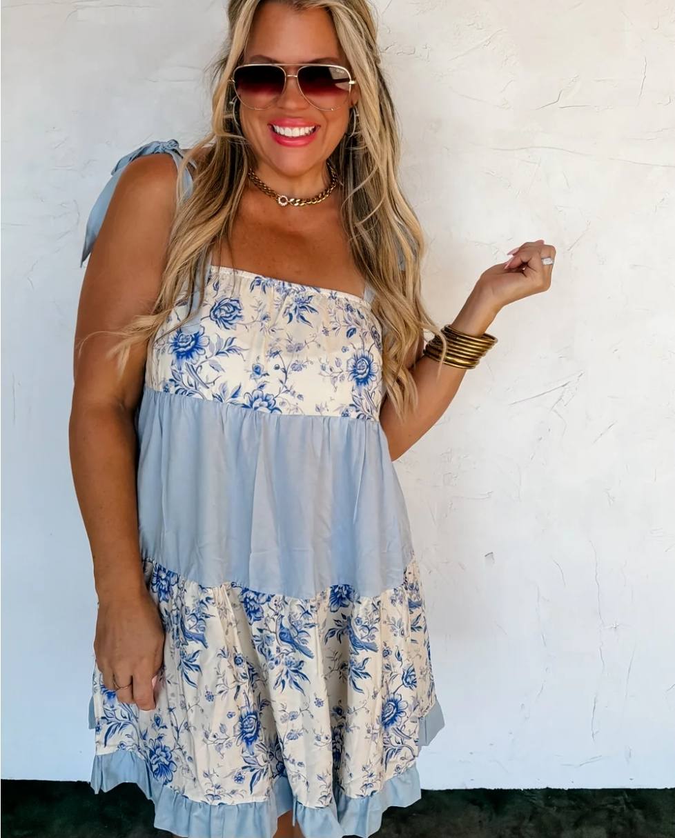 Garden Party Floral Dress - PREORDER TAT- ETA early May