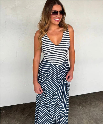 Spring Luciana Stripe Dress PREORDER ETA Early/Mid May